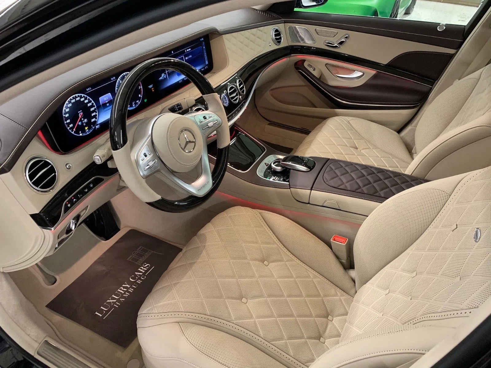 2019 Mercedes-Maybach S 560 4Matic interior, seats, Beige