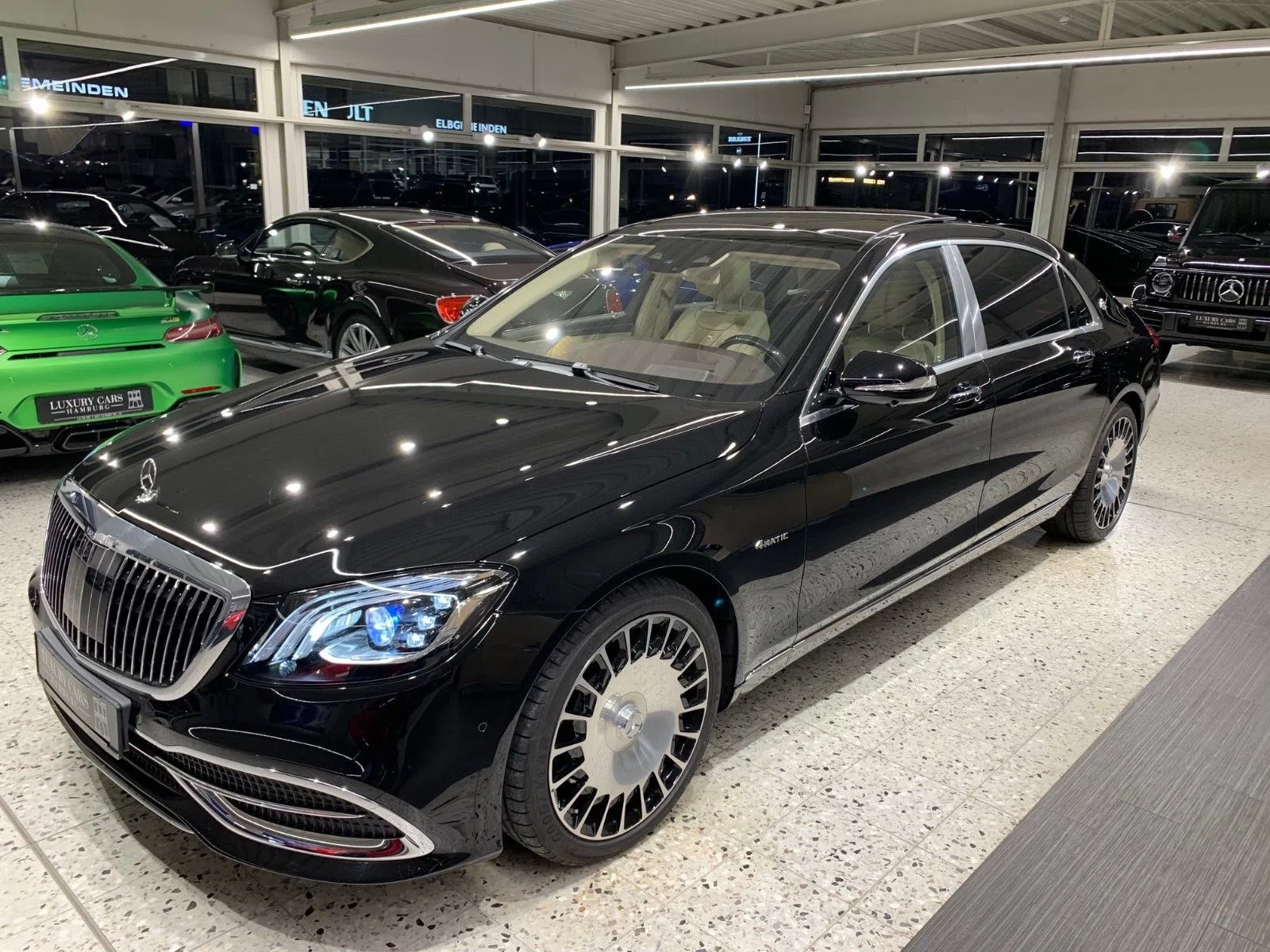 2019 Mercedes-Maybach S 560 4Matic for sale, exterior, Black