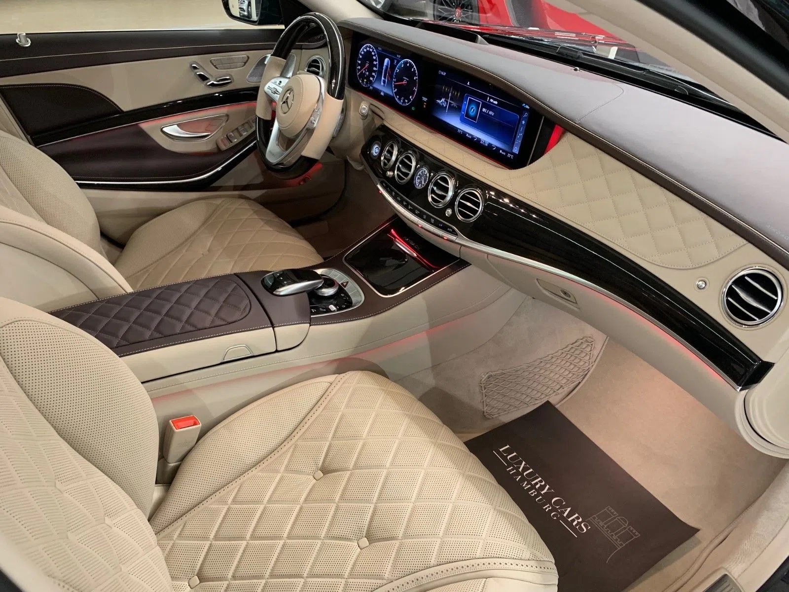2019 Mercedes-Maybach S 560 4Matic interior, seats, Beige