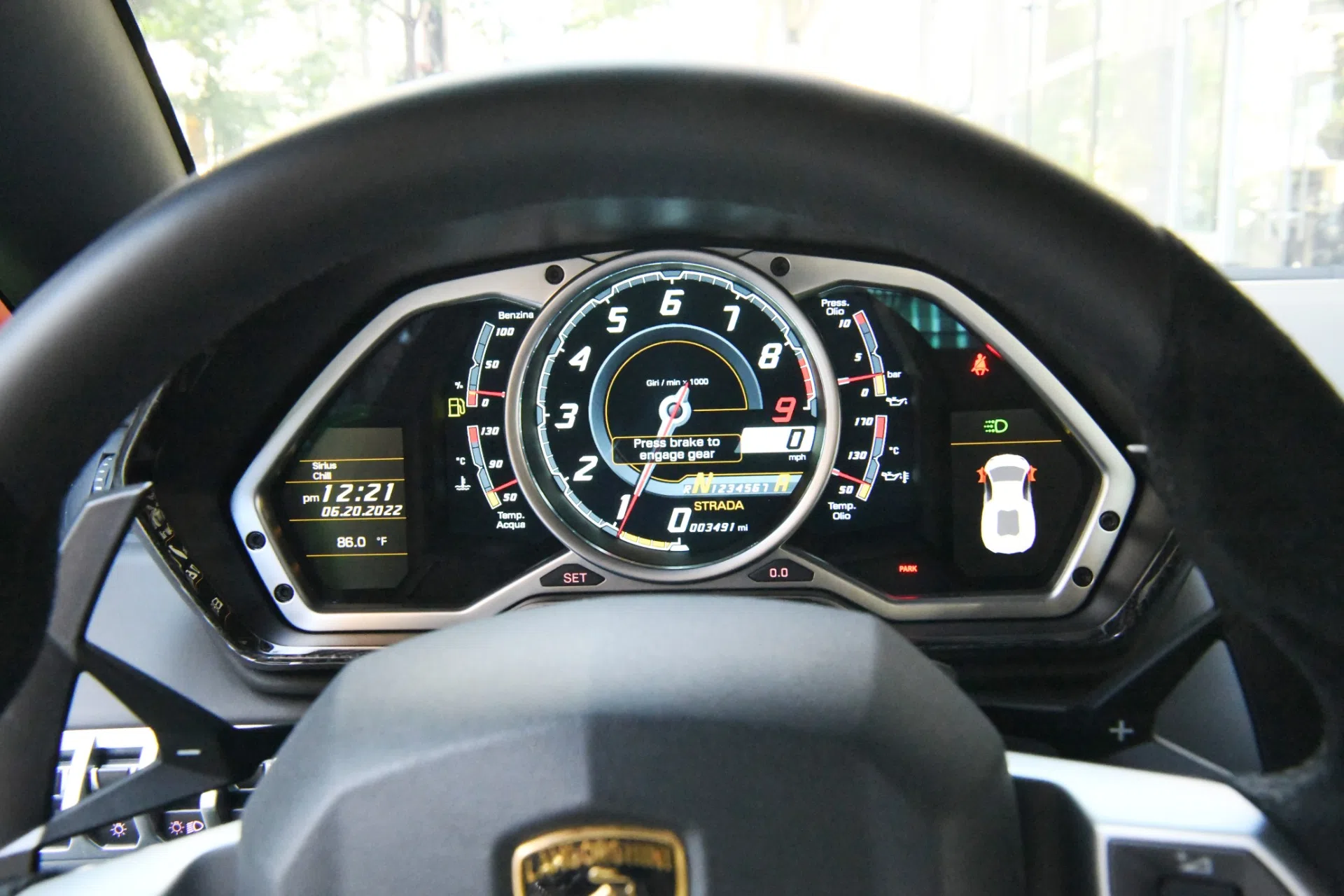 2014 Lamborghini Aventador LP 720-4 50 Anniversario interior, NERO ADE