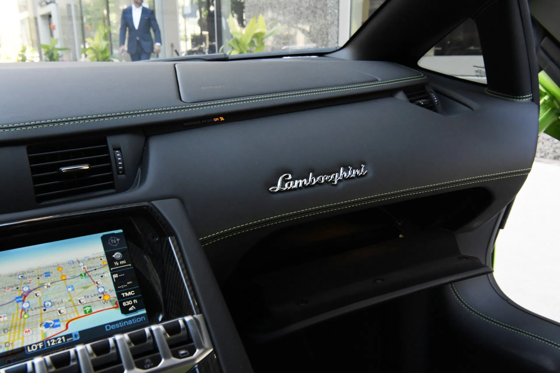 2014 Lamborghini Aventador LP 720-4 50 Anniversario interior, dashboard, NERO ADE