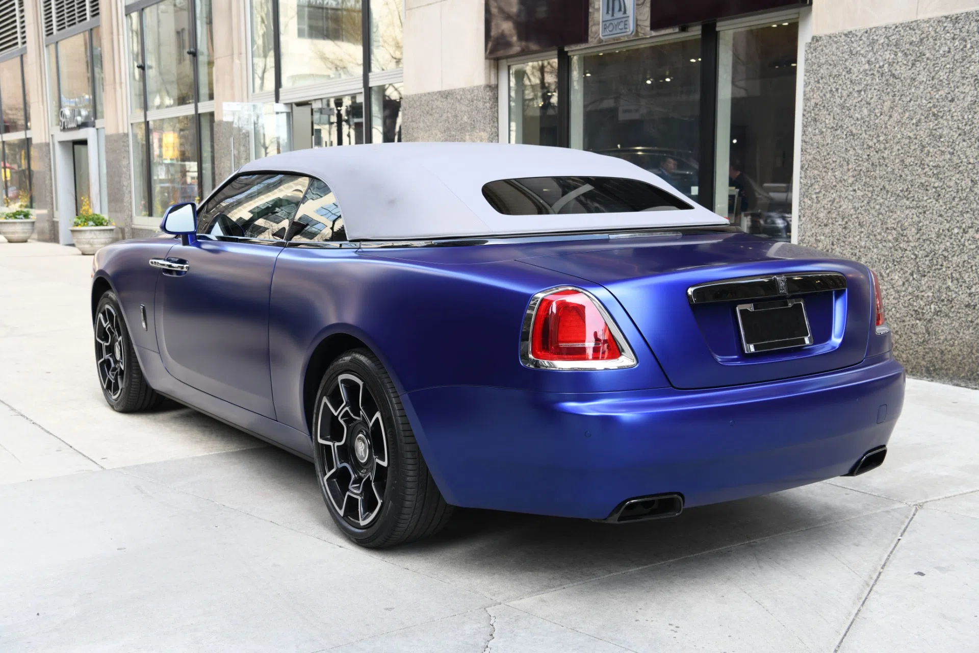 2018 Rolls Royce Black Badge Dawn for sale, exterior, Iced Salamanca Blue