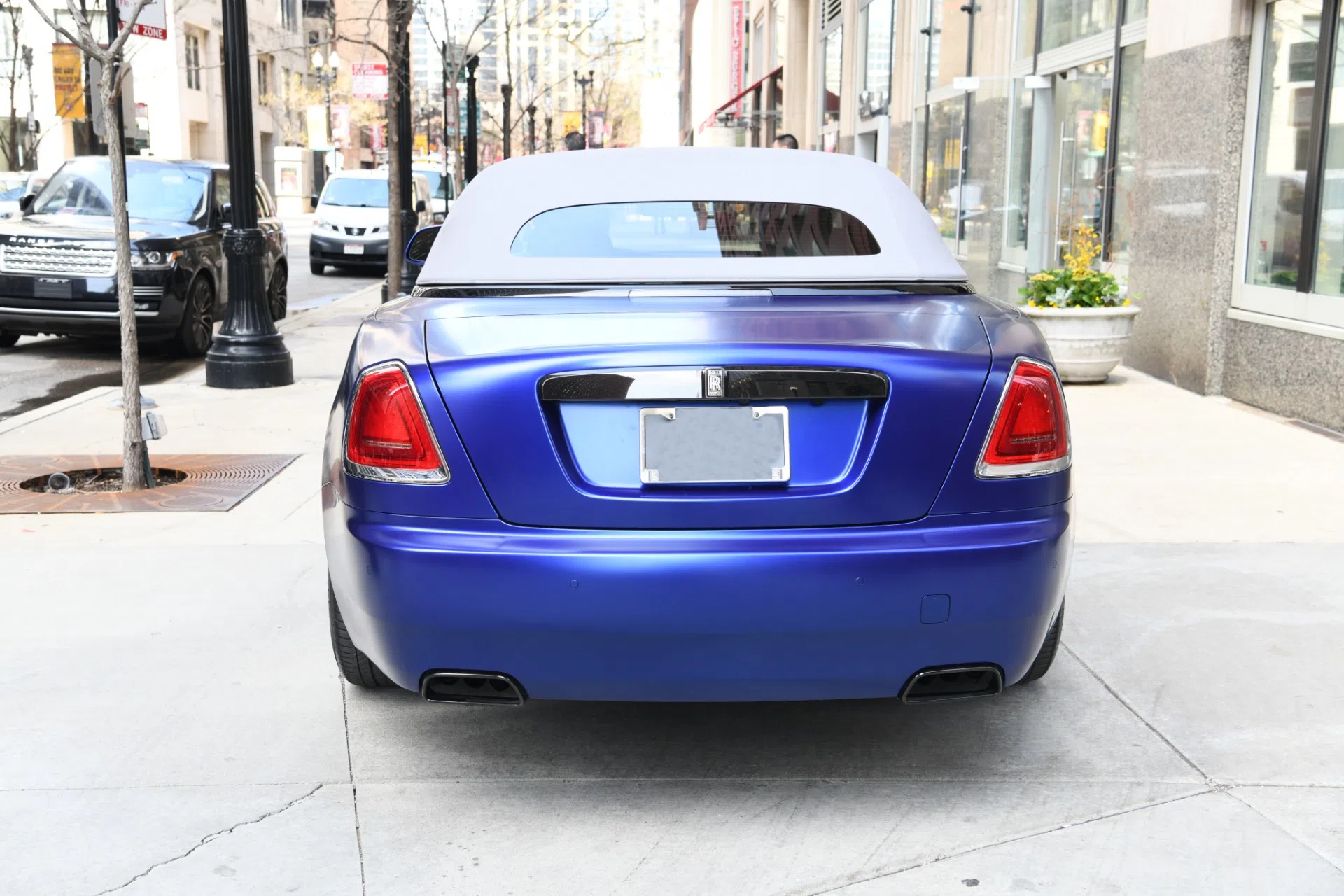 2018 Rolls Royce Black Badge Dawn for sale, exterior, Iced Salamanca Blue