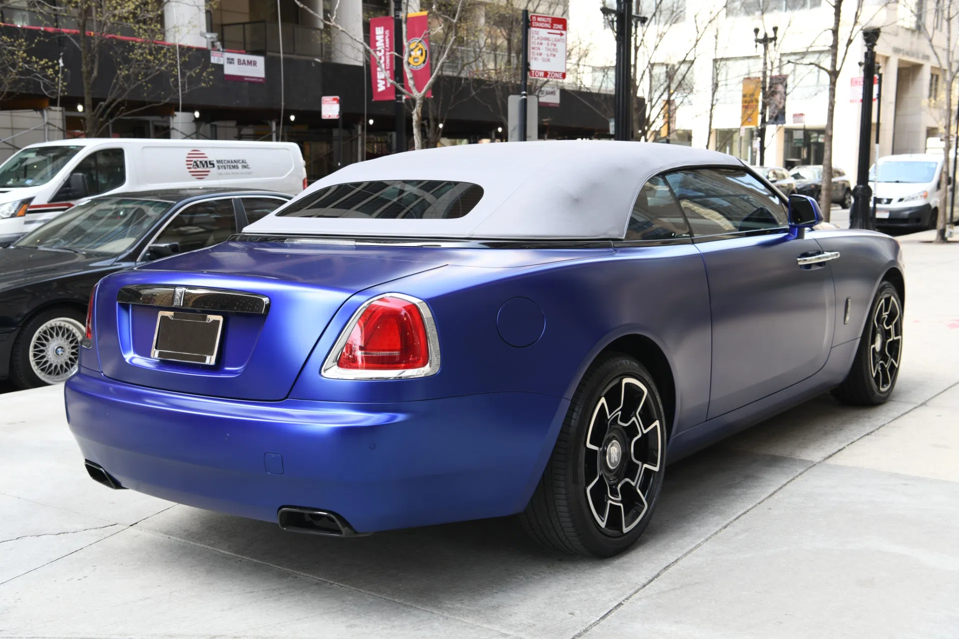 2018 Rolls Royce Black Badge Dawn for sale, exterior, Iced Salamanca Blue