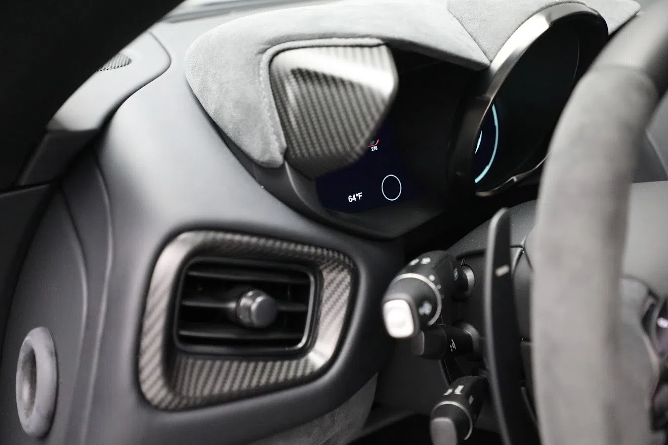 2022 Aston Martin Vantage F1 Edition interior, door panel, Black