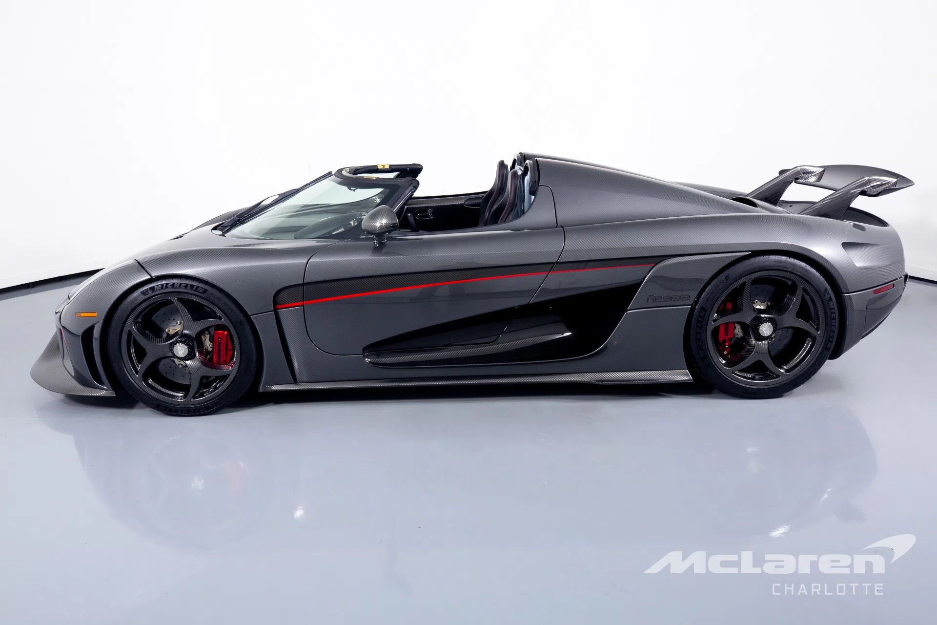 2021 Koenigsegg Regera for sale, exterior, Silver Carbon / Clear Carbon