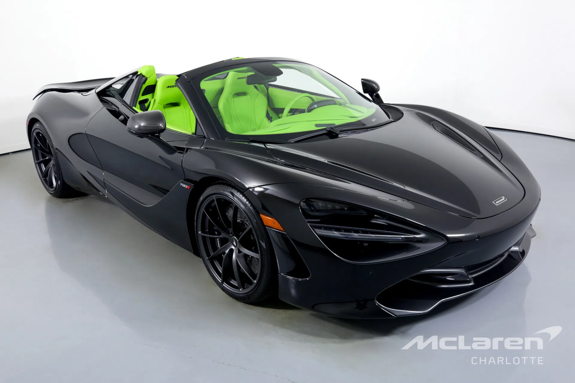 2022 McLaren 720S Spider Performance for sale, exterior, Onyx Black
