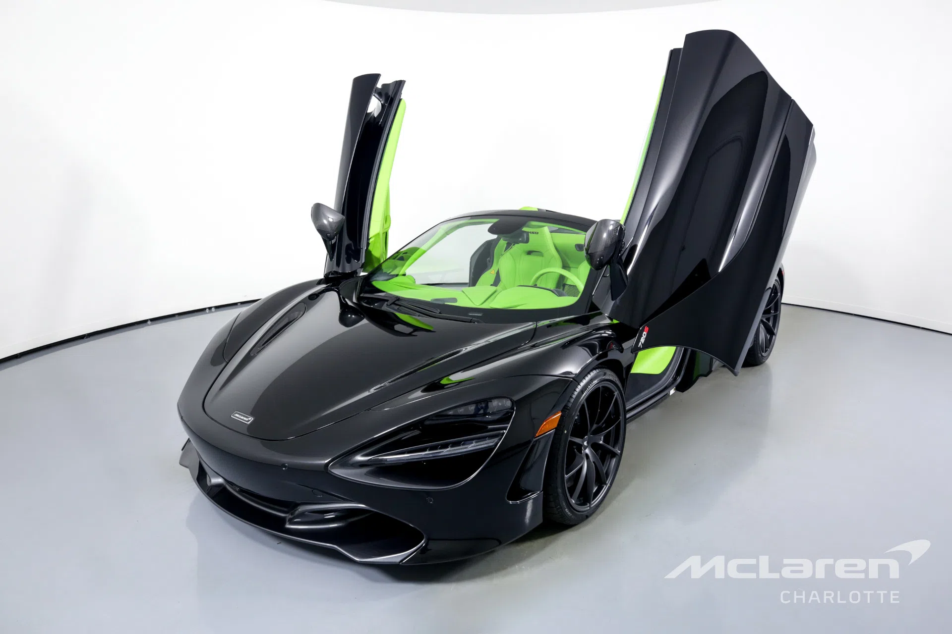 2022 McLaren 720S Spider Performance for sale, exterior, Onyx Black