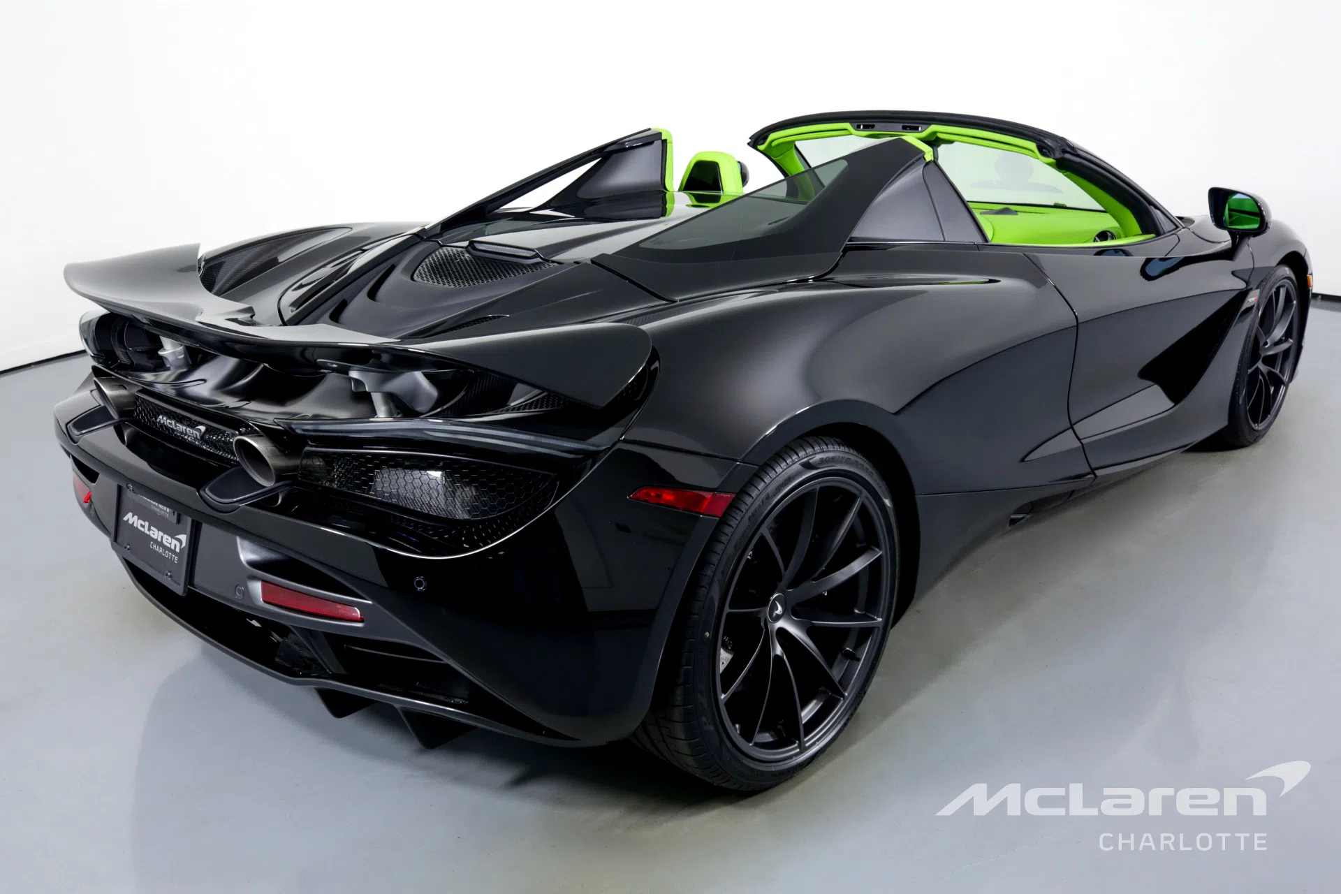2022 McLaren 720S Spider Performance for sale, exterior, Onyx Black