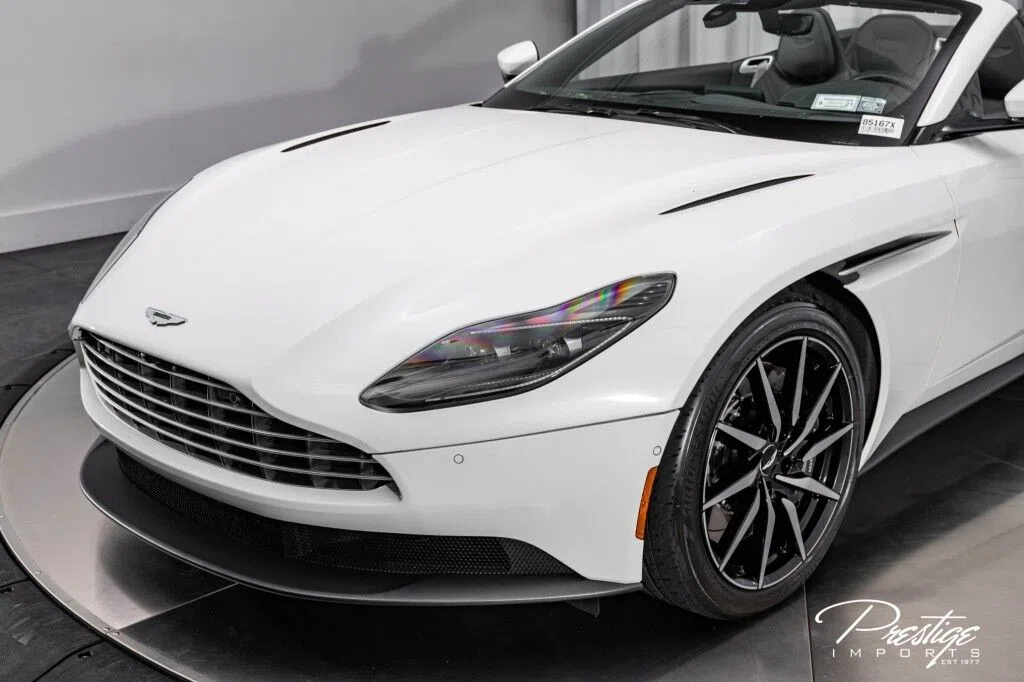 2020 Aston Martin DB11 for sale, exterior, Morning Frost White