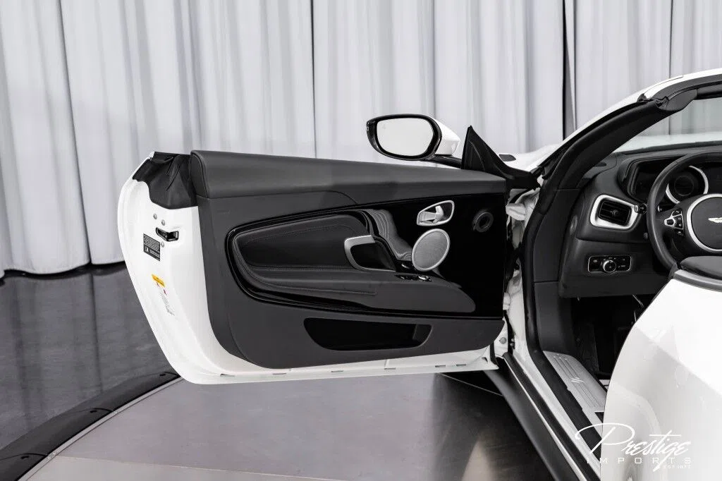 2020 Aston Martin DB11 interior, door panel, Phantom Grey