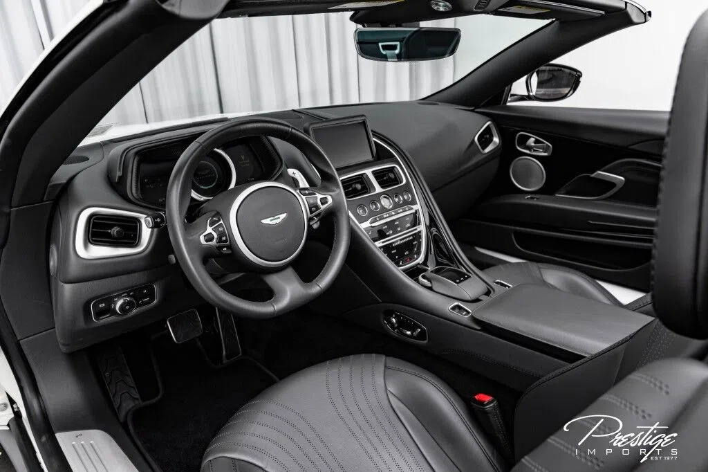 2020 Aston Martin DB11 interior, dashboard, Phantom Grey