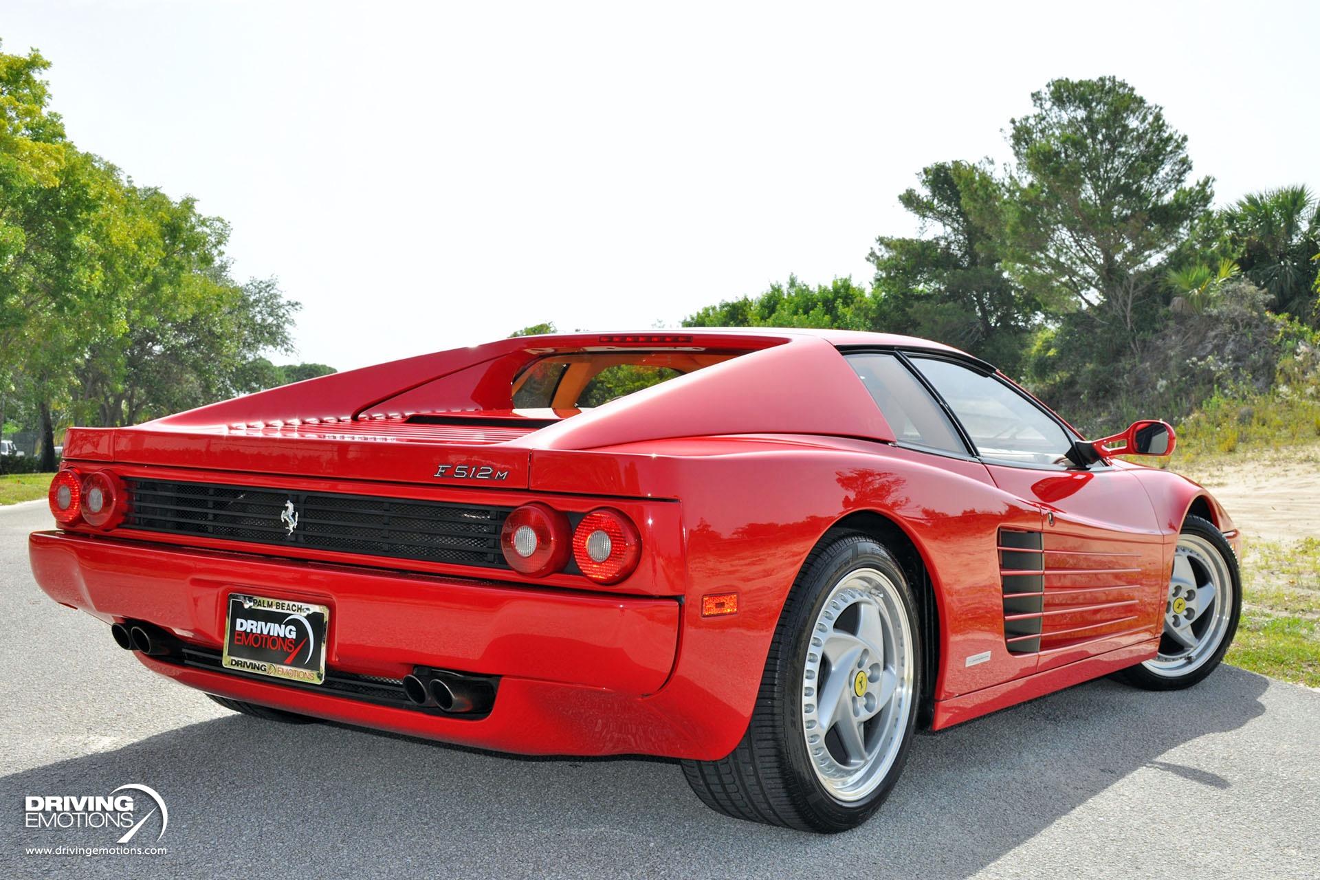 1995 FERRARI F512 M TESTAROSSA, 5/20