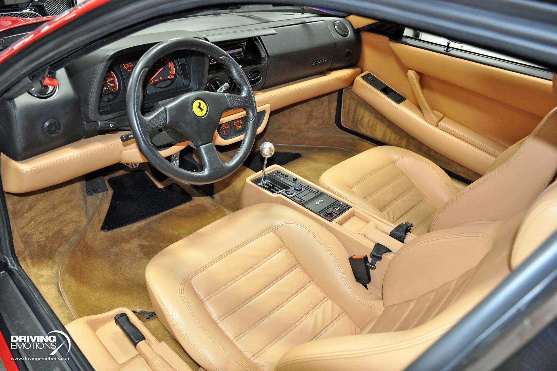 1995 FERRARI F512 M TESTAROSSA, 20/20