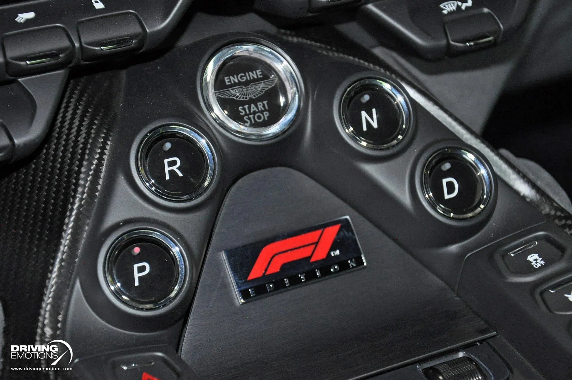2022 Aston Martin Vantage F1 Edition interior, BLACK