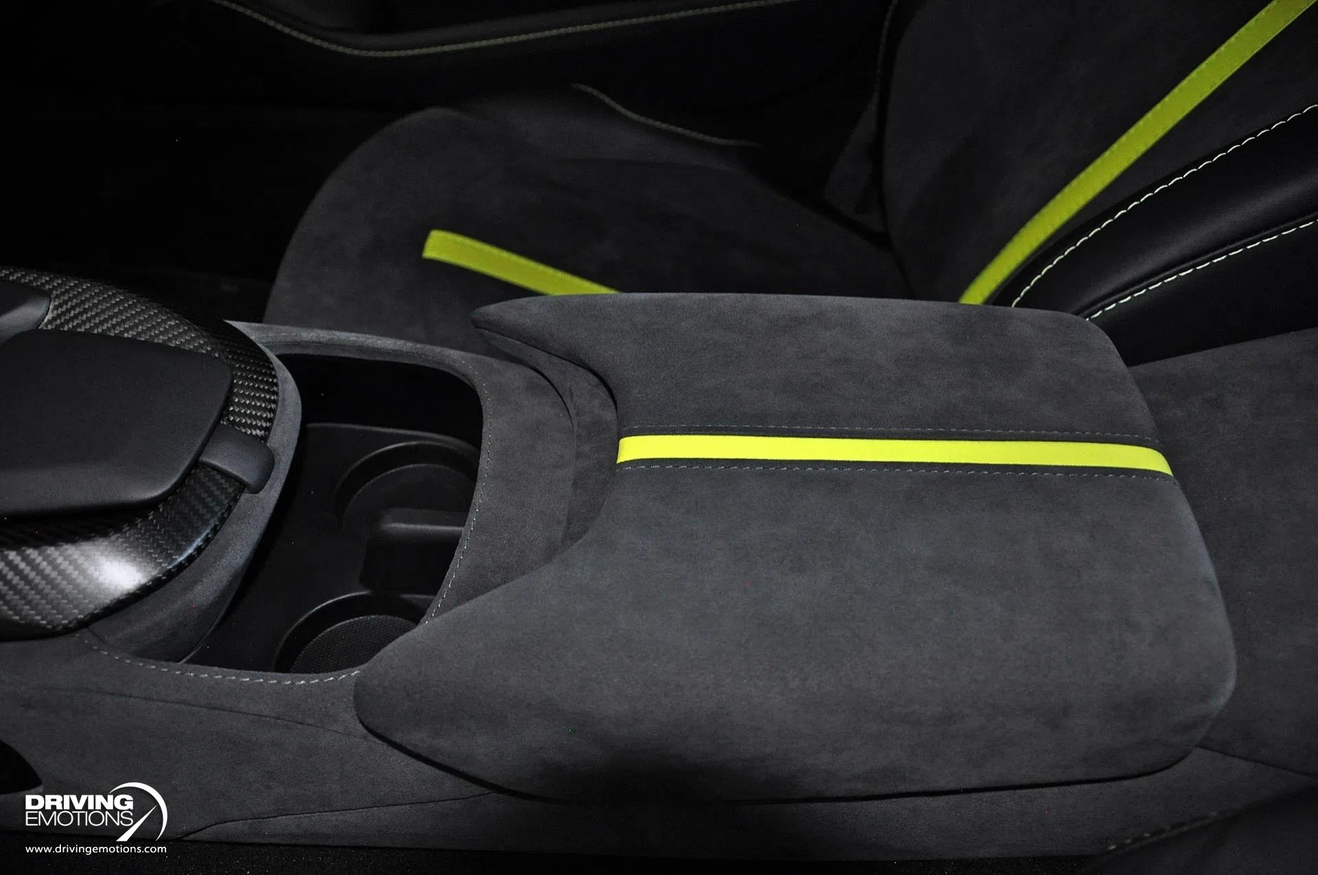 2022 Aston Martin Vantage F1 Edition interior, seats, BLACK
