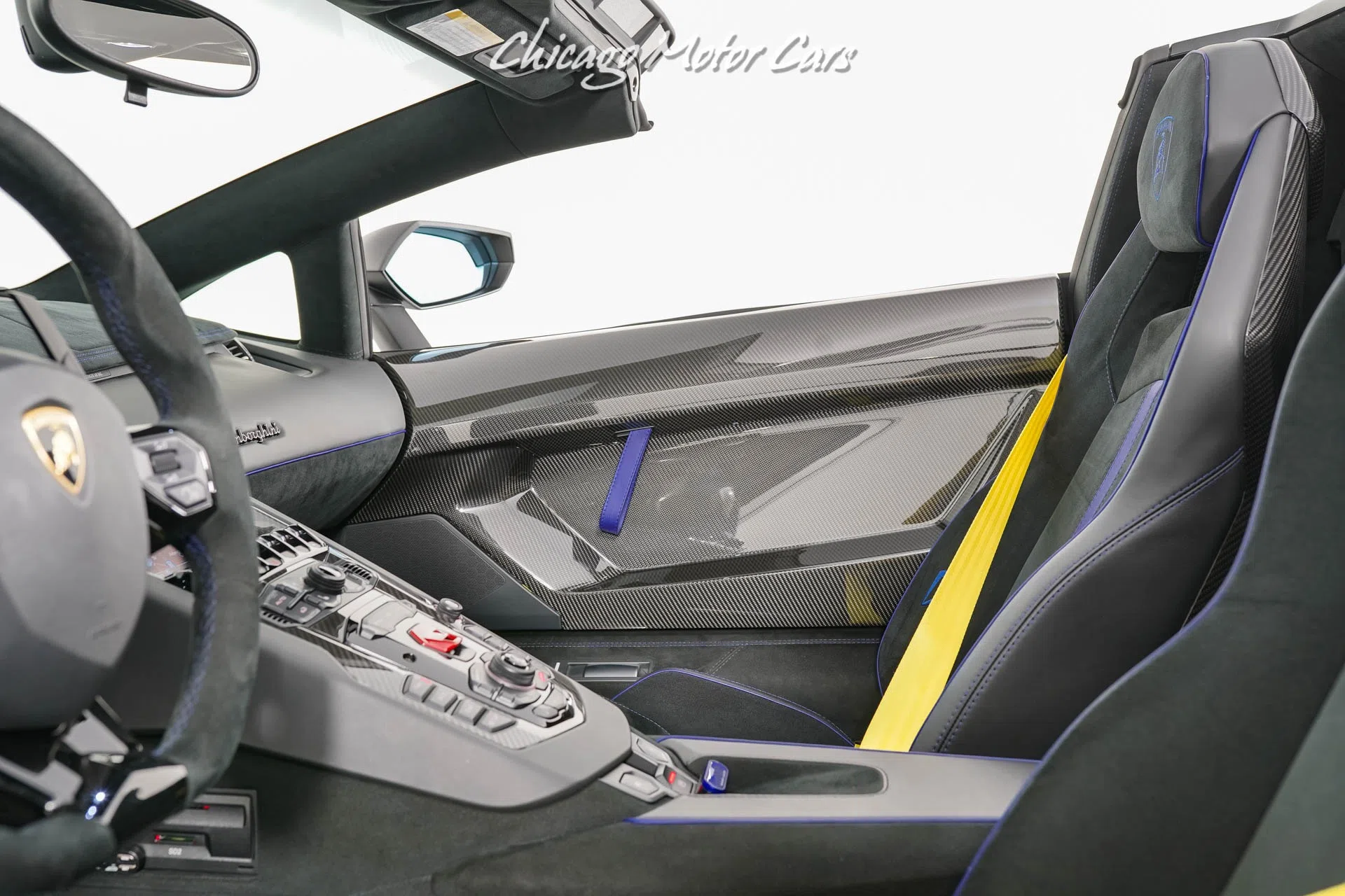 2017 Lamborghini Aventador LP750-4 SV interior, door panel, NERO ADE