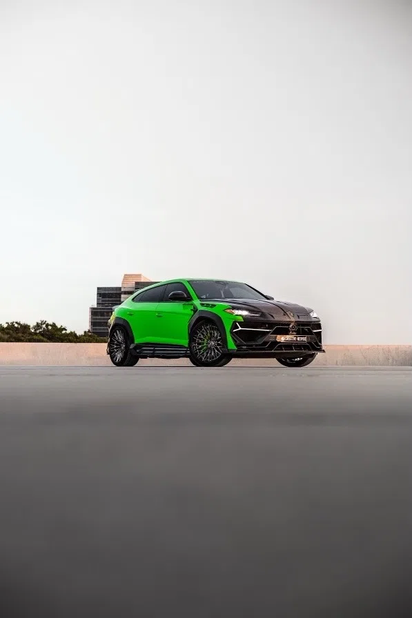 2021 Lamborghini Urus Pearl Capsule Keyvany Keyrus for sale, exterior, Verde Mantis Pearl