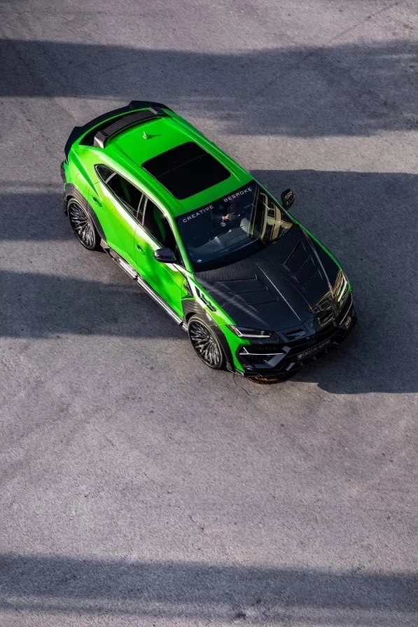 2021 Lamborghini Urus Pearl Capsule Keyvany Keyrus for sale, exterior, Verde Mantis Pearl