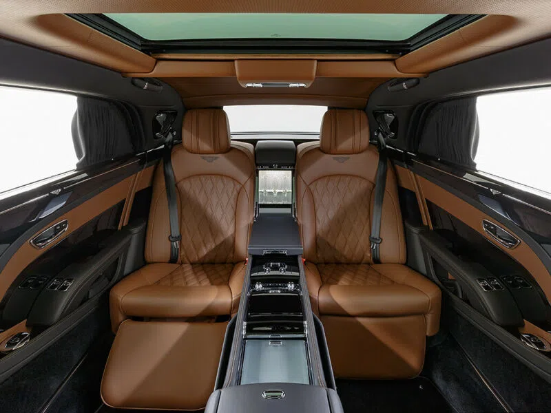 2018 Bentley Mulsanne Extended Wheelbase interior, seats, Braun
