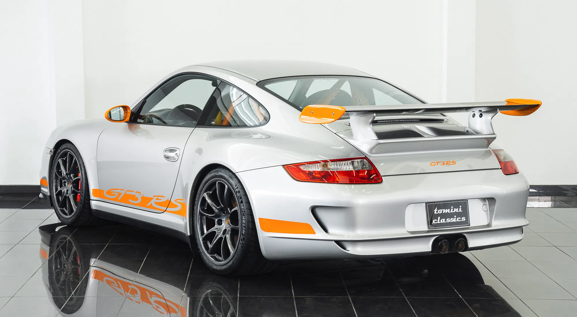 2008 PORSCHE 997.1 GT3 RS for sale, exterior, Silver / Organge