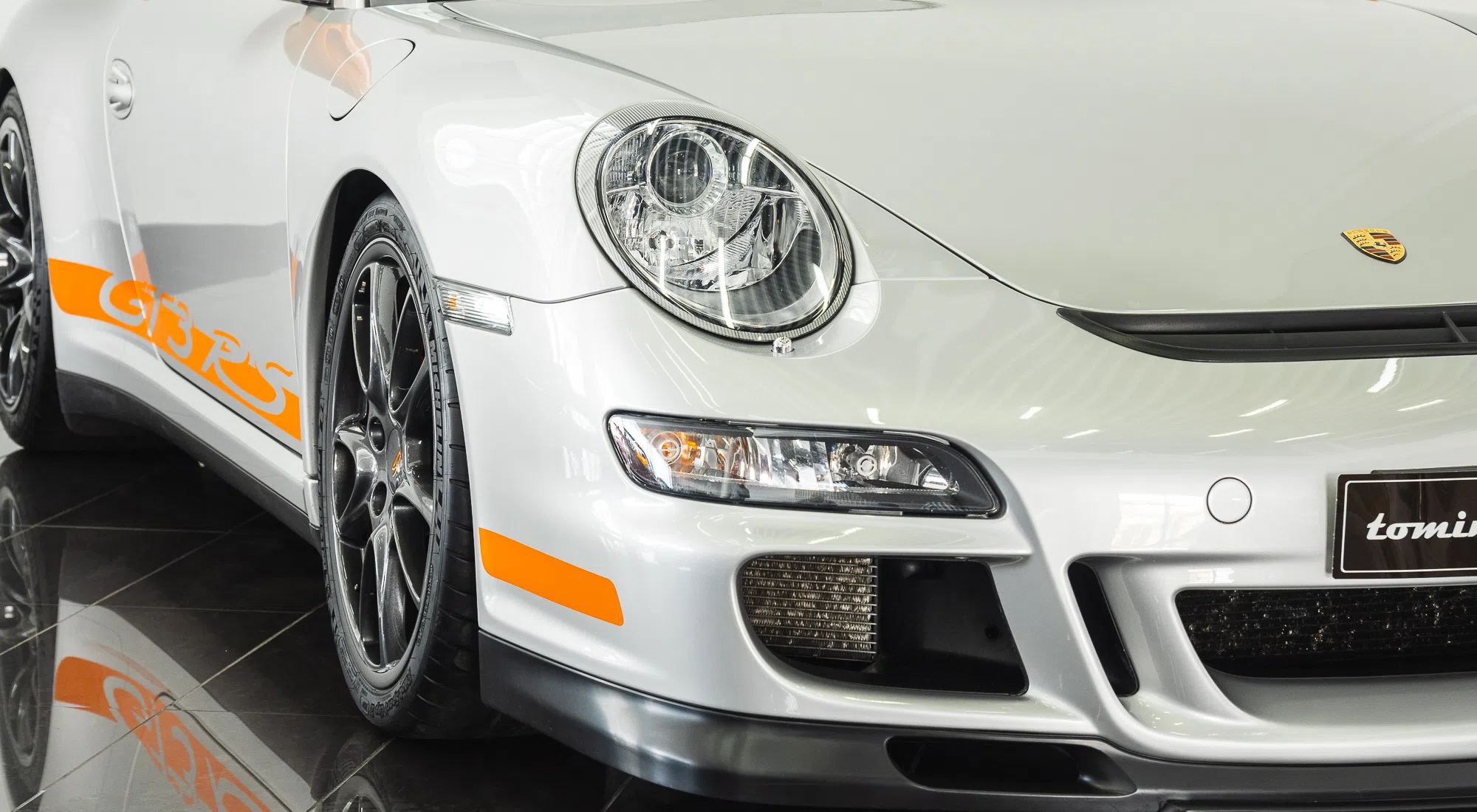 2008 PORSCHE 997.1 GT3 RS for sale, exterior, Silver / Organge