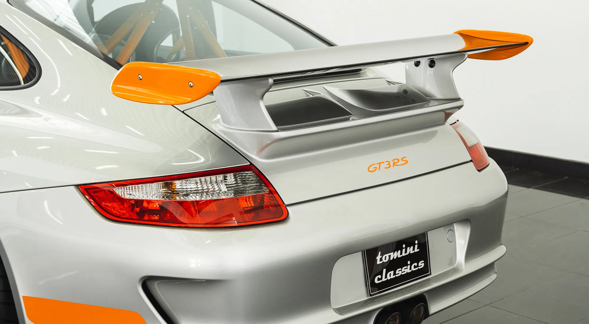 2008 PORSCHE 997.1 GT3 RS for sale, exterior, Silver / Organge