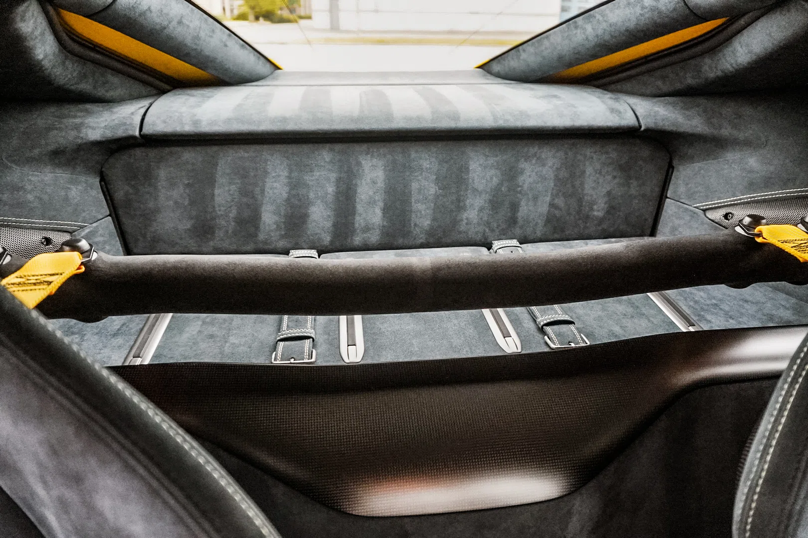 2017 Ferrari F12tdf interior, door panel, Black