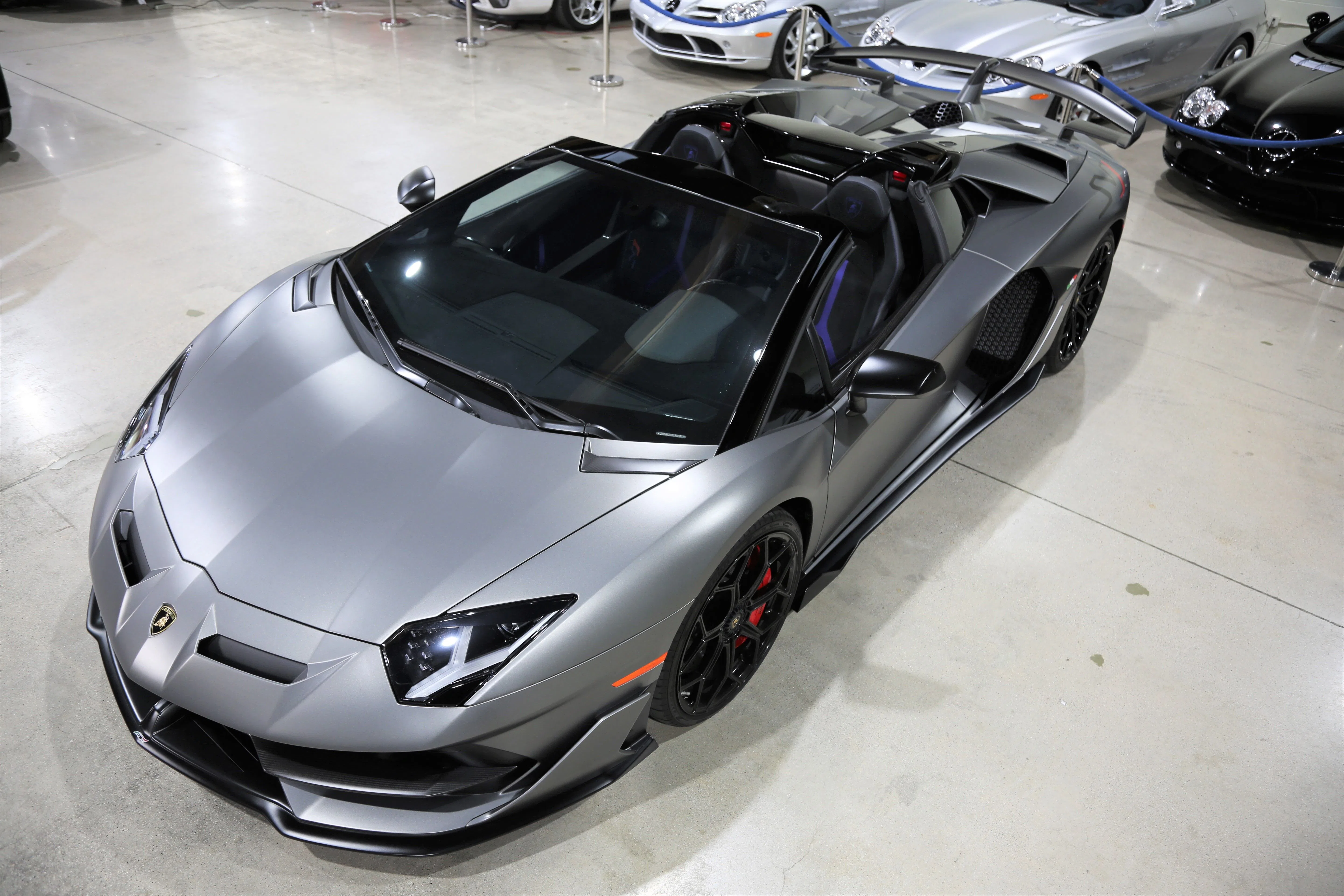 2020 Lamborghini Aventador SVJ Roadster for sale, exterior, Grigio Titans Matte