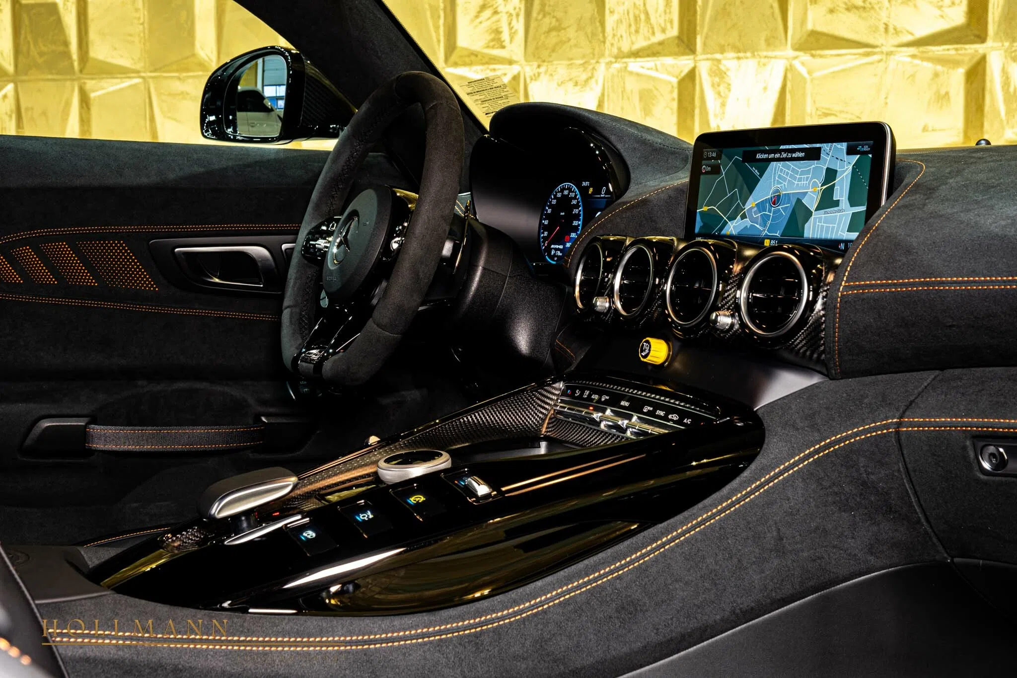 2022 Mercedes-Benz AMG GT Black Series interior, dashboard