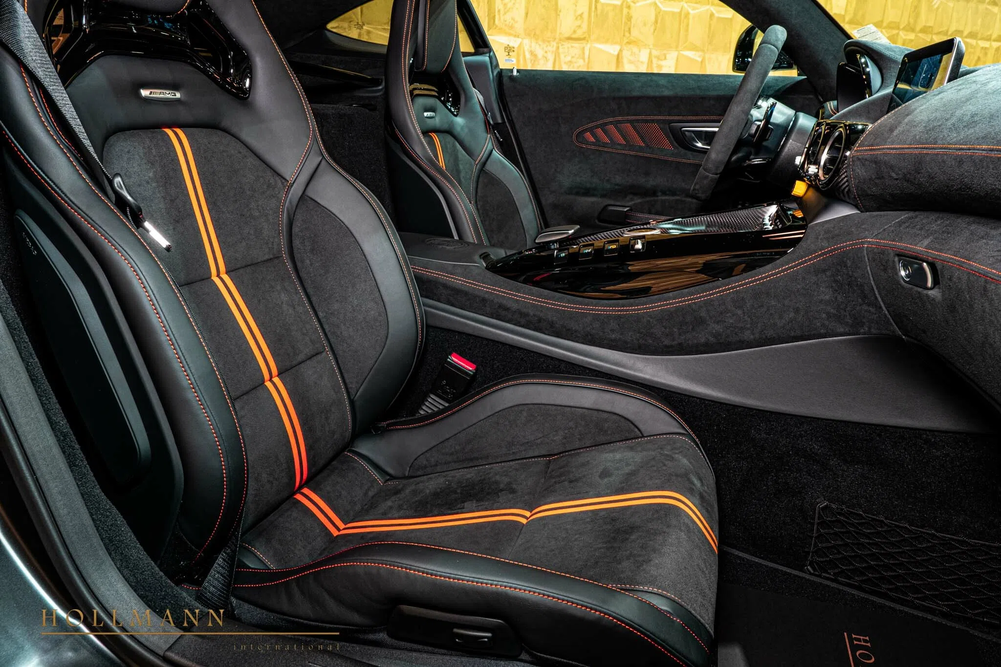2022 Mercedes-Benz AMG GT Black Series interior, seats