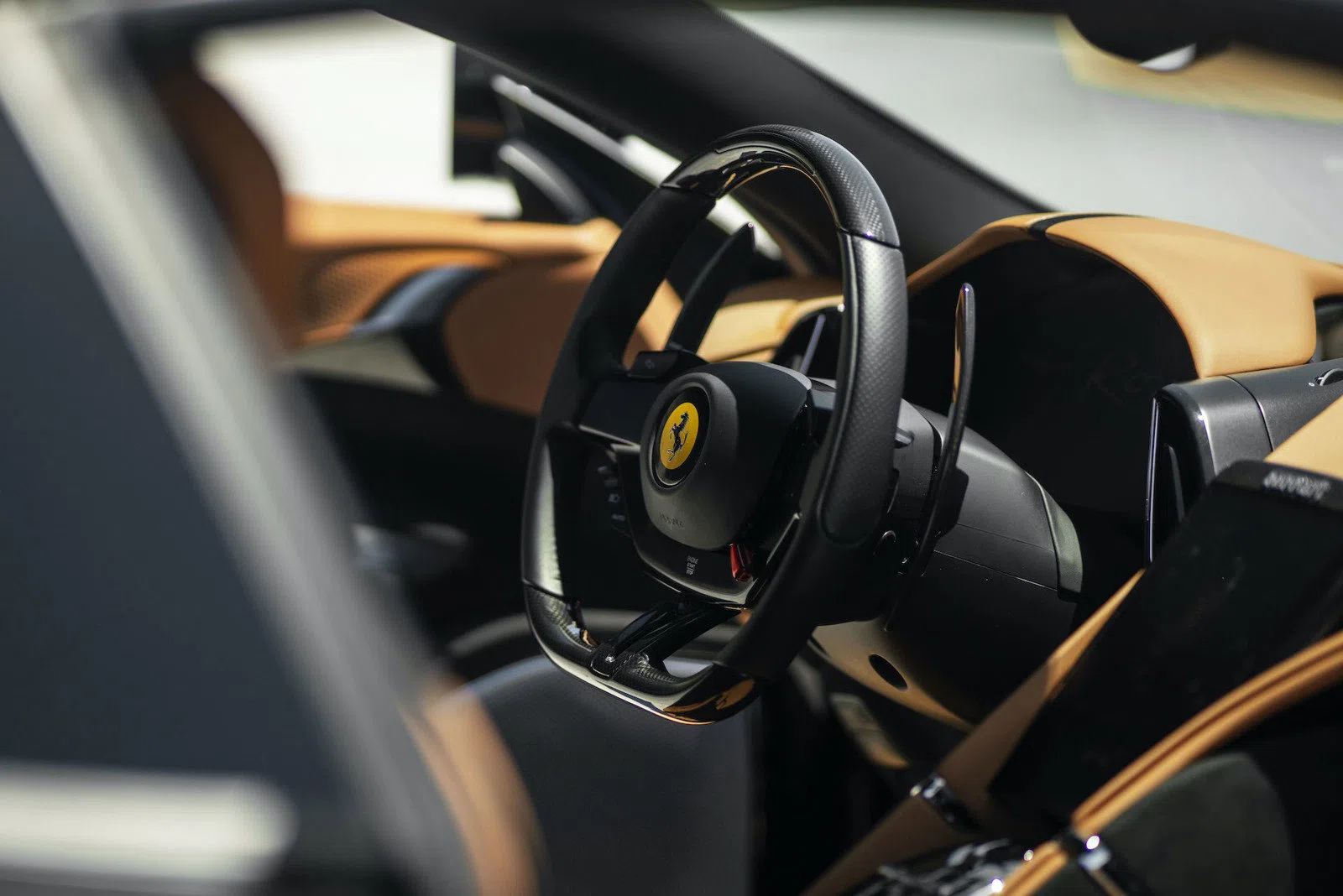 2022 Ferrari Roma interior