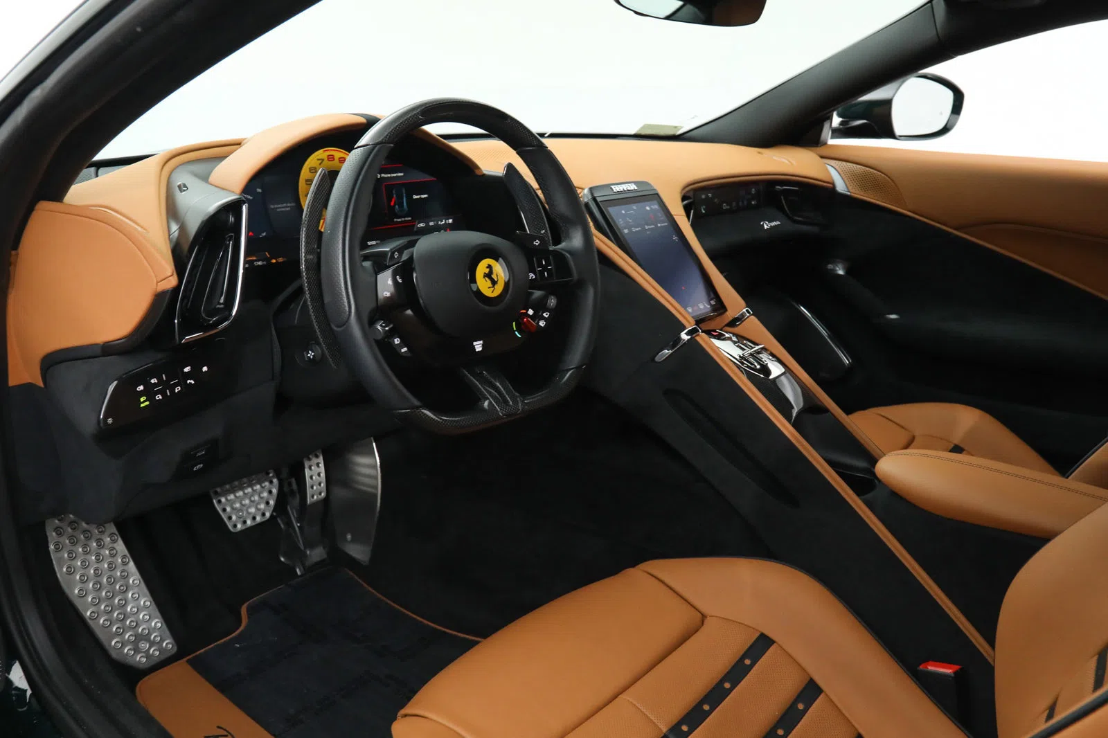 2022 Ferrari Roma interior