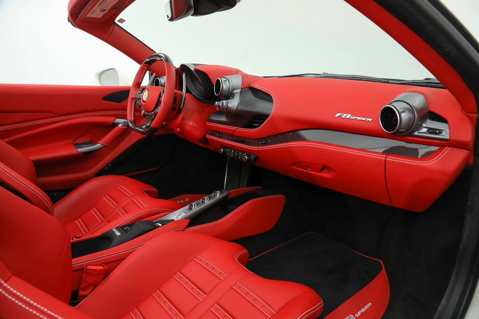 2021 Ferrari F8 Spider interior