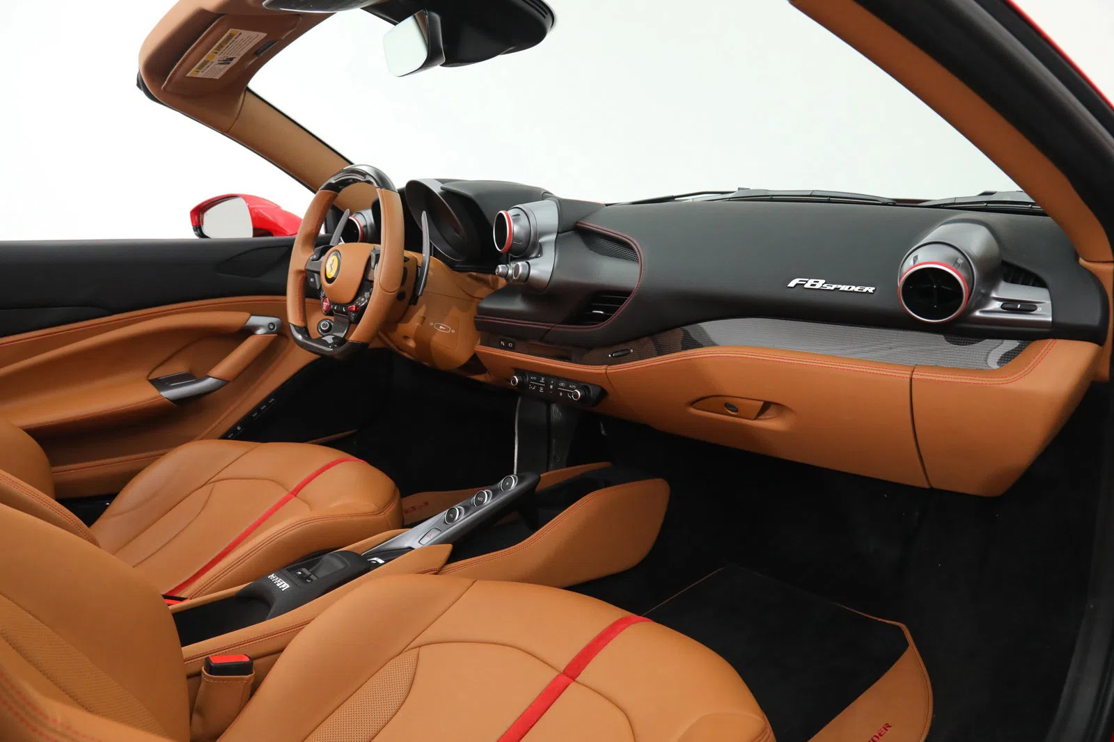 2022 Ferrari F8 Spider interior