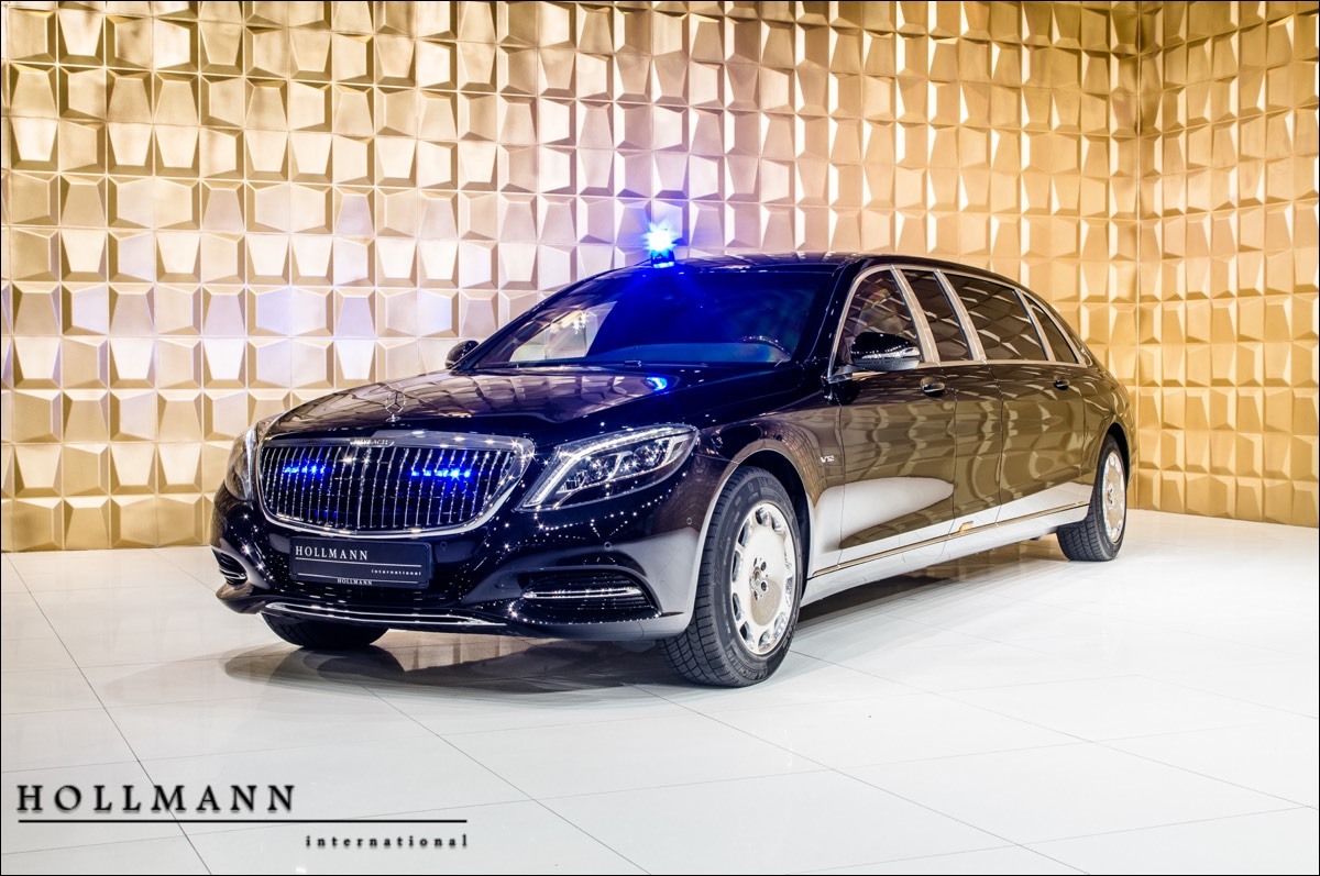 2018 MERCEDES-BENZ S 600 L MAYBACH PULLMAN GUARD VR9
