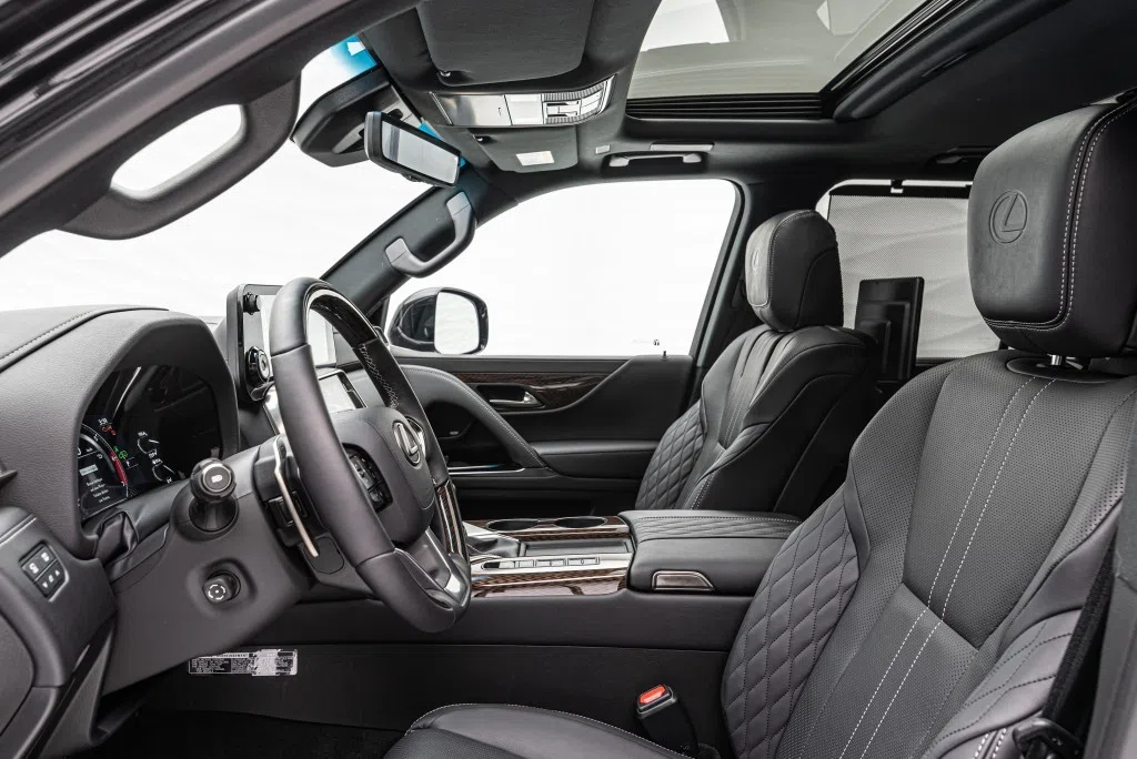 2022 Lexus LX 600 Ultra Luxury interior, seats