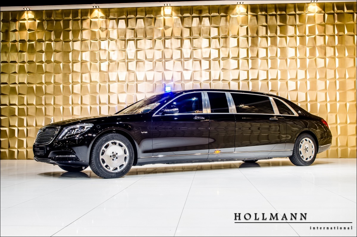 2018 MERCEDES-BENZ S 600 L MAYBACH PULLMAN GUARD VR9, 3/20