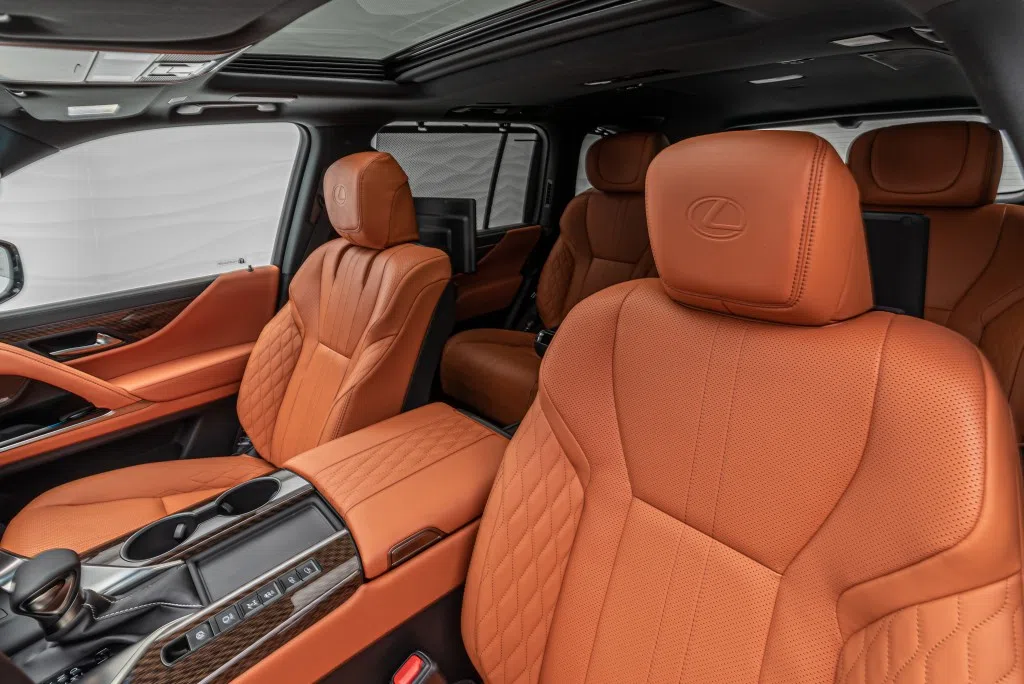 2022 Lexus LX 600 Ultra Luxury interior, seats