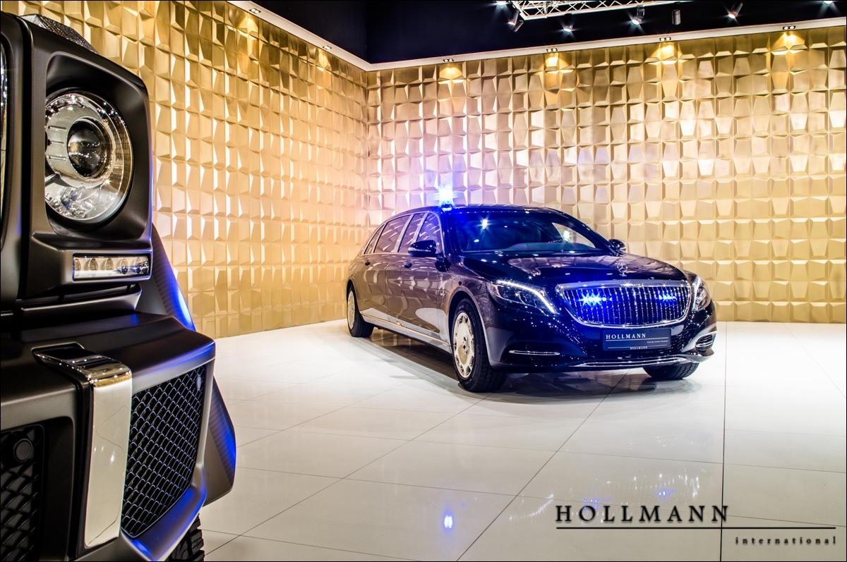 2018 MERCEDES-BENZ S 600 L MAYBACH PULLMAN GUARD VR9, 6/20