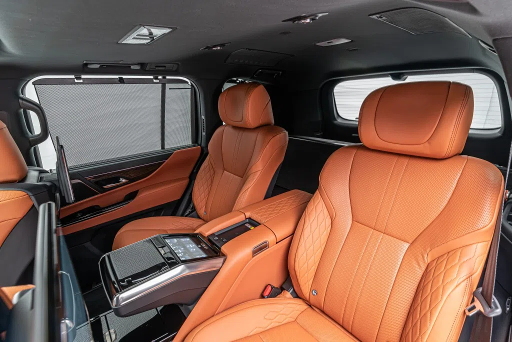 2022 Lexus LX 600 Ultra Luxury interior, seats