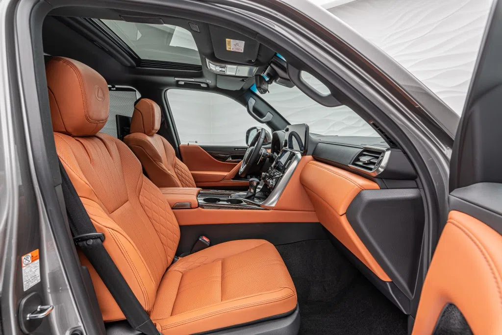 2022 Lexus LX 600 Ultra Luxury interior, seats