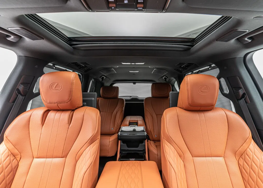 2022 Lexus LX 600 Ultra Luxury interior, seats