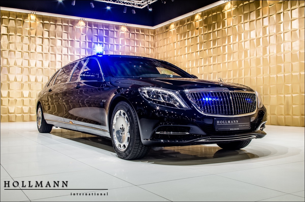 2018 MERCEDES-BENZ S 600 L MAYBACH PULLMAN GUARD VR9, 7/20