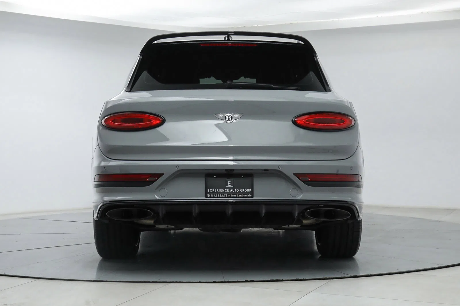 2022 Bentley Bentayga Speed, rear three-quarter view