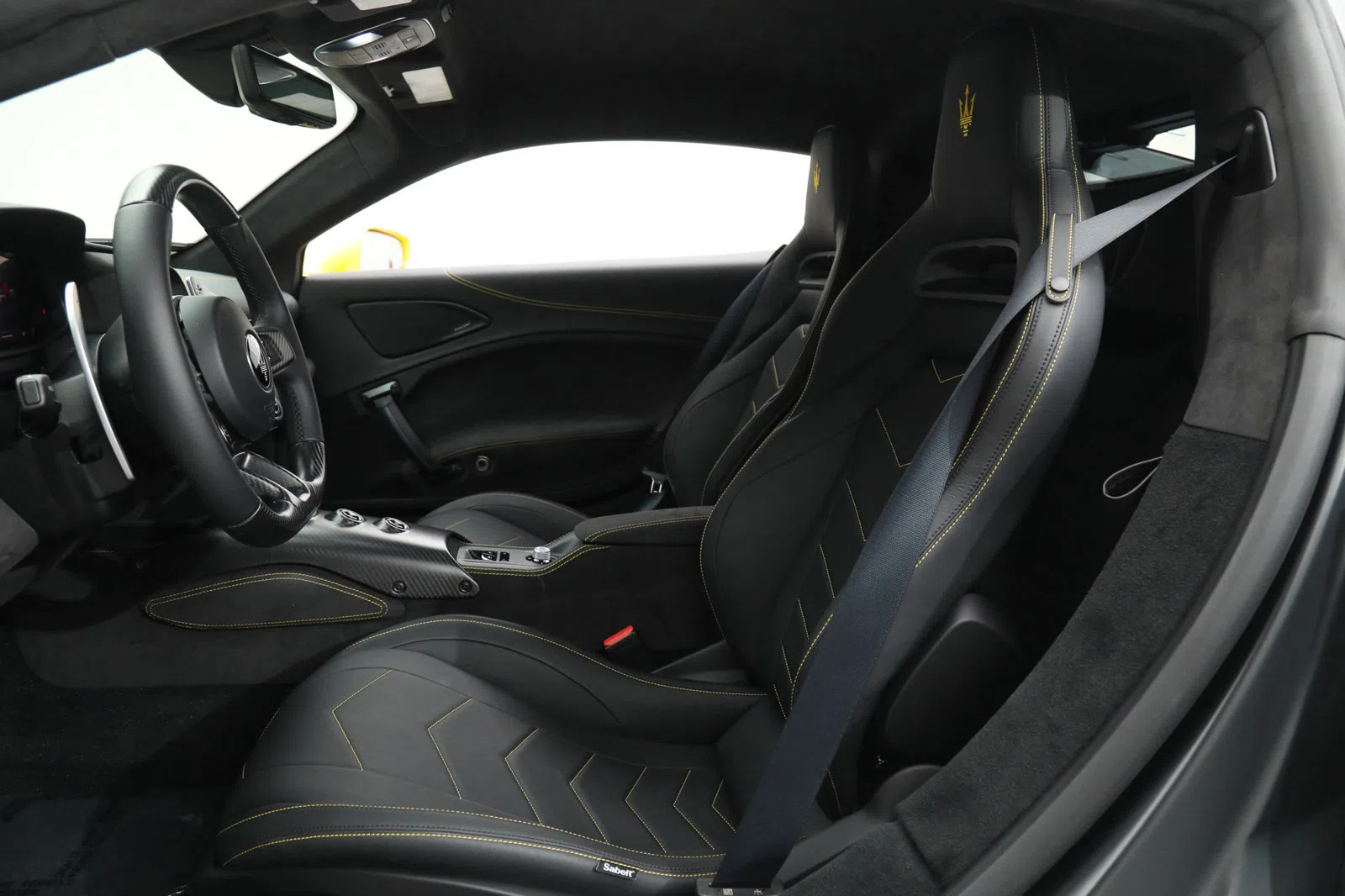 2022 MASERATI MC20 interior, seats, Black