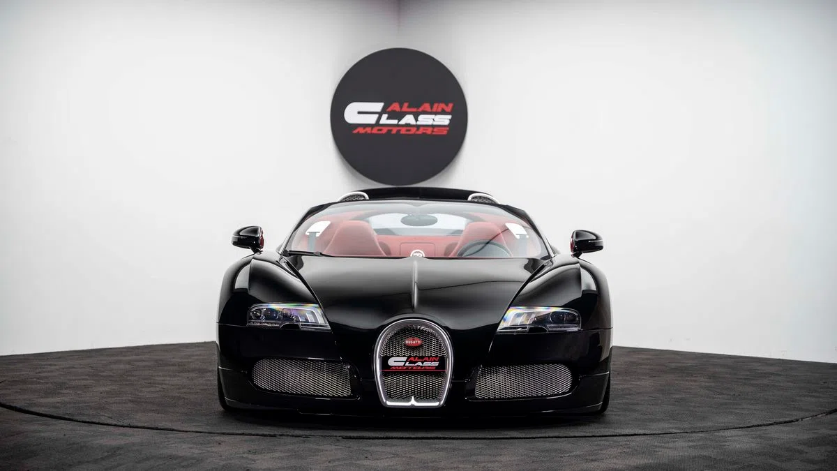 2011 Bugatti Veyron Grand Sport for sale, exterior, Black