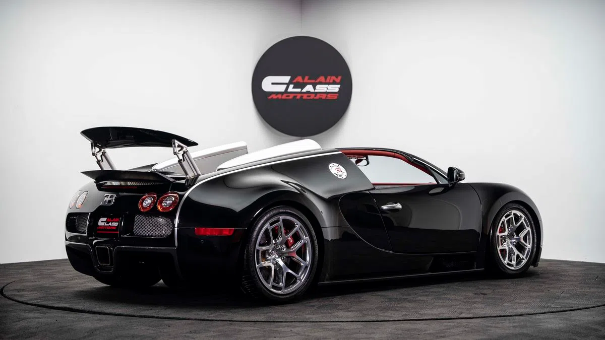 2011 Bugatti Veyron Grand Sport for sale, exterior, Black