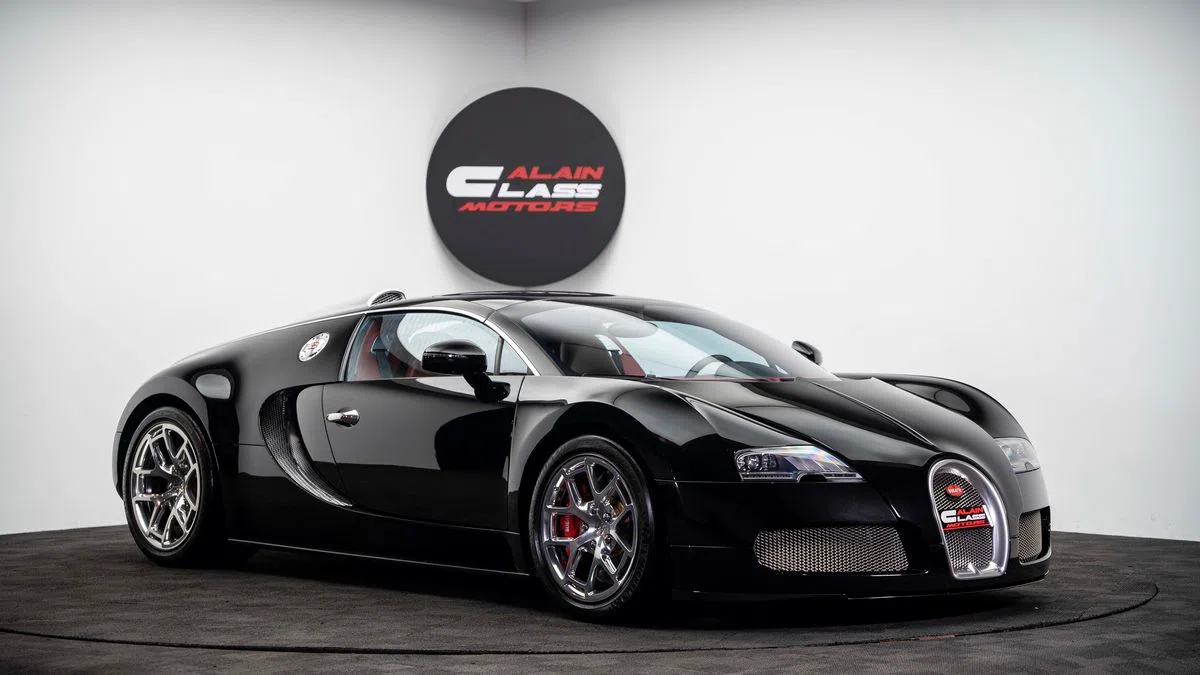 2011 Bugatti Veyron Grand Sport for sale, exterior, Black