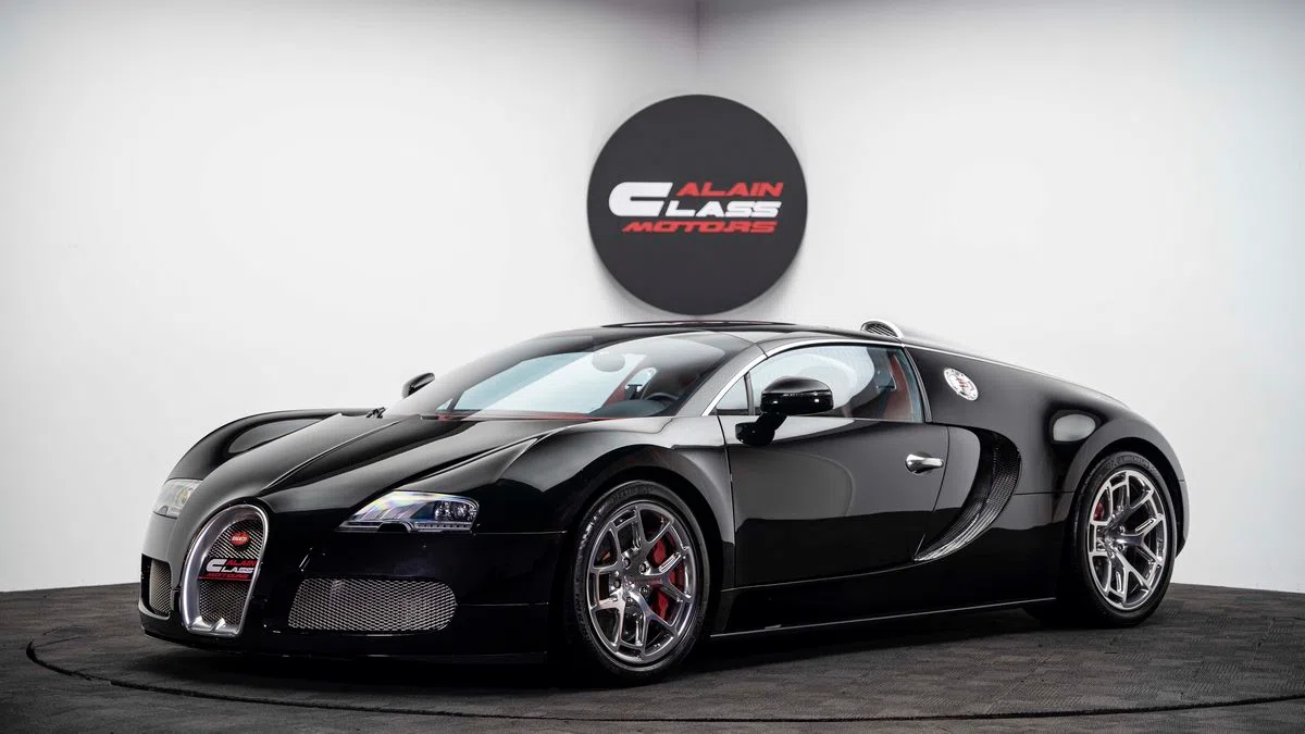 2011 Bugatti Veyron Grand Sport for sale, exterior, Black